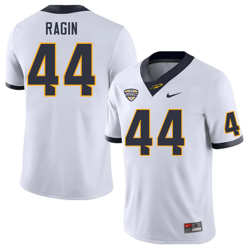 Toledo Rockets #44 D'Andre Ragin College Football Jerseys Stitched Sale-White
